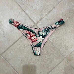 Rip Curl Thong Cheeky Floral Bikini Bottoms